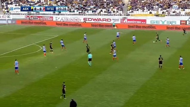 Marko Livaja Goal HD - AEK Athens FC	1-0	Panionios 04.03.2018