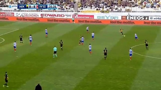 Marko Livaja Goal HD - AEK Athens FC	1-0	Panionios 04.03.2018