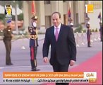 الرئيس السيسي يستقبل ولى العهد السعودى بمطار القاهرة