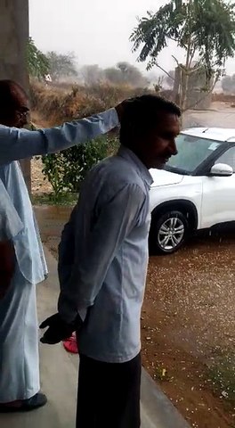Hail Storm In Nagaur