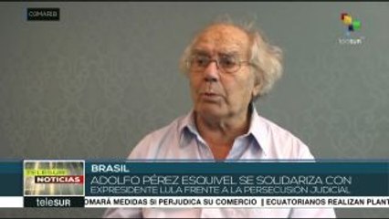 Brasil: Esquivel se solidariza con Lula frente a persecusión judicial