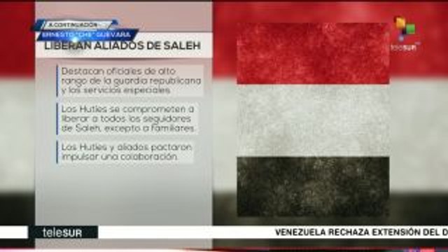 Yemen: Hutíes liberan aliados del expresidente Ali Abdullah Saleh