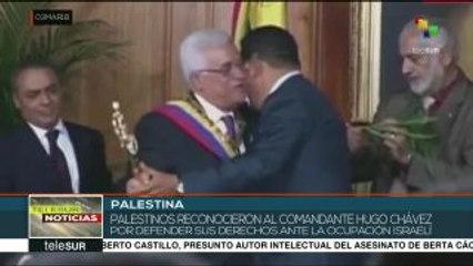 Palestina recuerda a Hugo Chávez a cinco años de su partida