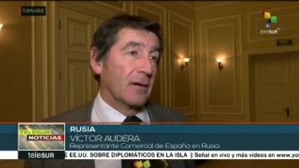 Rusia y España buscan mecanismos comerciales pese a sanción de la UE