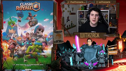LA CARTA MÁS INFRAVALORADO EN SUBIDA DE COPAS en Clash Royale - [WithZack]