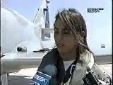 First fighter pilot from FACH (Chilean Air Force)