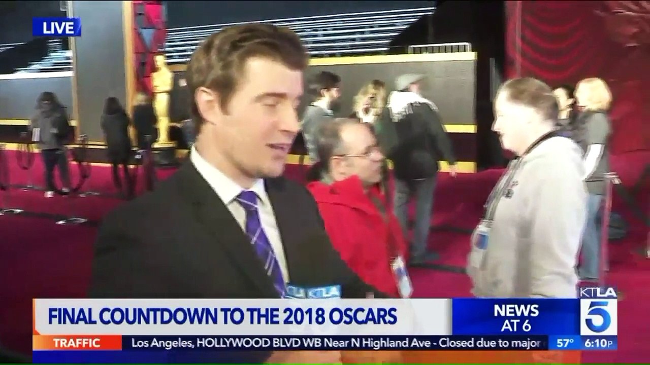 Red Carpet Gets Prepared for the 2018 Oscars Ceremony
