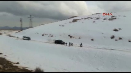 Adıyaman Nemrut Dağı'nda Çıkmak İsteyen 7 Kişi Mahsur Kaldı