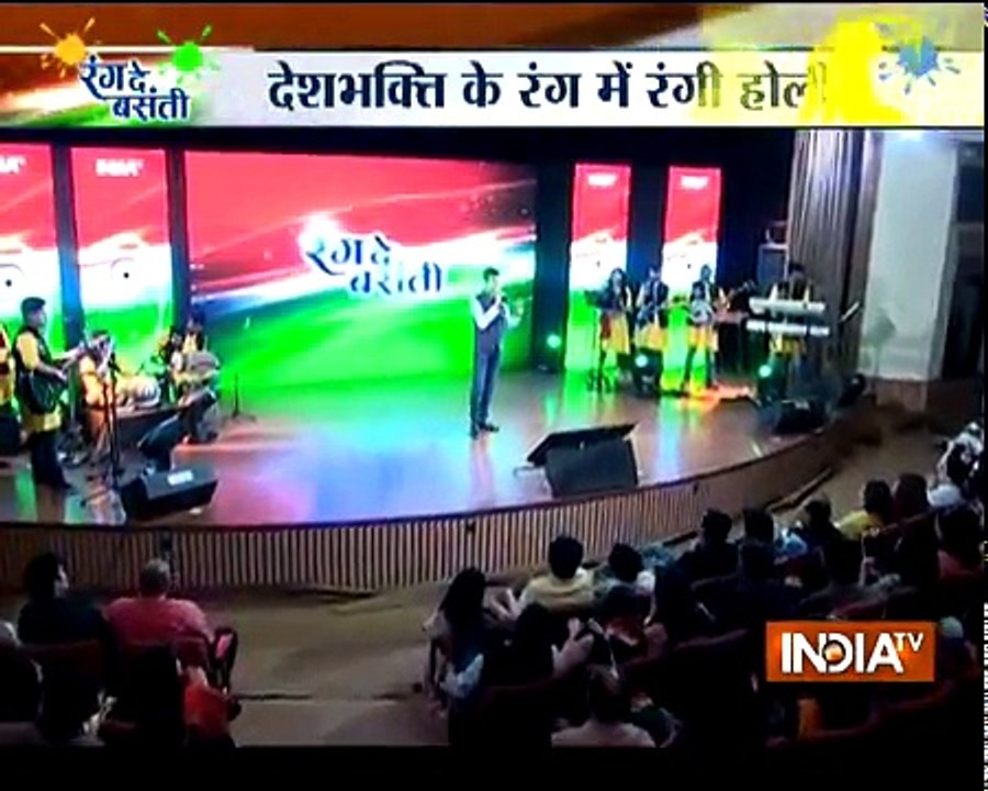Watch India TV special Holi show 'rang de basanti' with Dr. Kumar Vishwas-1