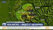 Haute-Savoie: des avalanches font deux morts et un disparu