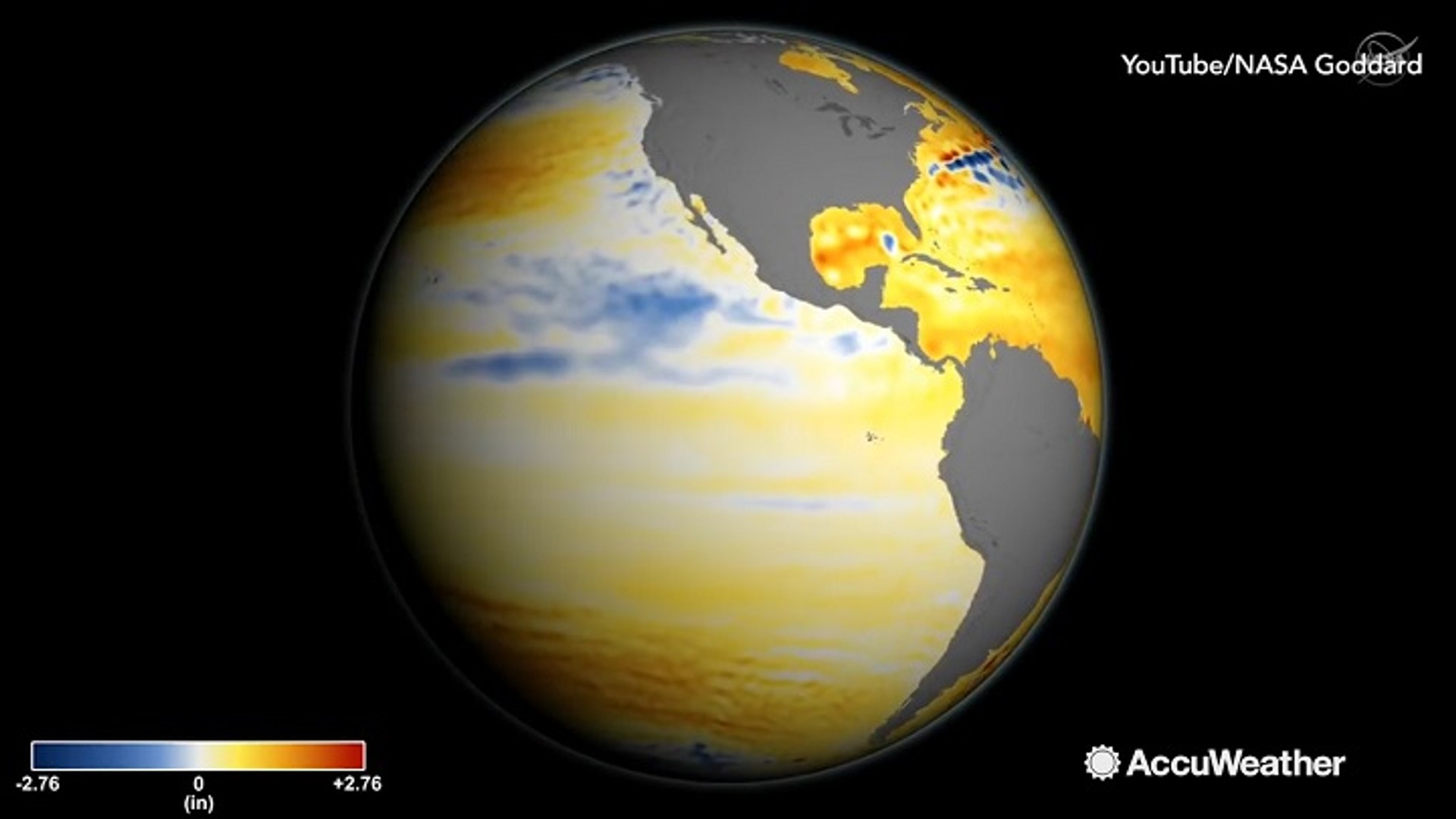 ⁣NASA study suggests global sea level rises are accelerating