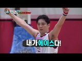 【TVPP】 KangIn(Super Junior) - Throw a three-pointer, 강인 - 연속 3점슛 성공 @ 2015 Idol Star Championships
