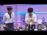 【TVPP】 Sandeul(B1A4) - Too much cream cheese , 산들(B1A4)–제육볶음에 크림치즈 쏟기 @Idol Chef King