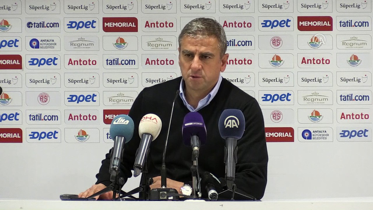 Antalyaspor-Demir Grup Sivasspor maçının ardından - Hamza Hamzaoğlu - ANTALYA