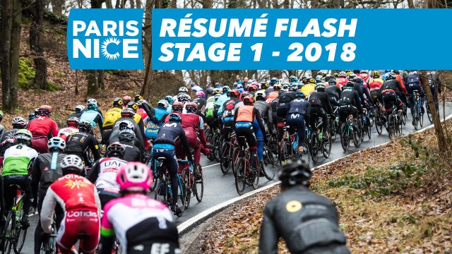 Résumé Flash - Étape 1 (Chatou / Meudon) - Paris-Nice 2018