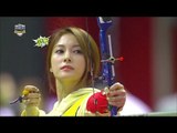 【TVPP】KARA - W Archery Preliminaries [1/2], 카라 - 여자 양궁 단체 예선 [1/2] @ 2015 Idol Star Championships