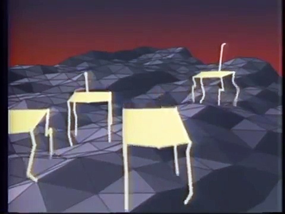 Locomotion Studies - MIT - Karl Sims (1987)