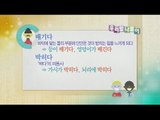 [Korean trip] Daily Correct Korean Information! Todays korean '배기다' '박히다' 20151125