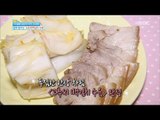 [Happyday] Recipe: Boiled pork red-pepper seed white Kimchis '고추씨 백김치 수육' [기분 좋은 날] 20160725