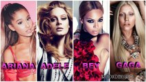 Ariana Grande, Adele, Beyonce, Lady Gaga Vocal Battle : Studio vs Live