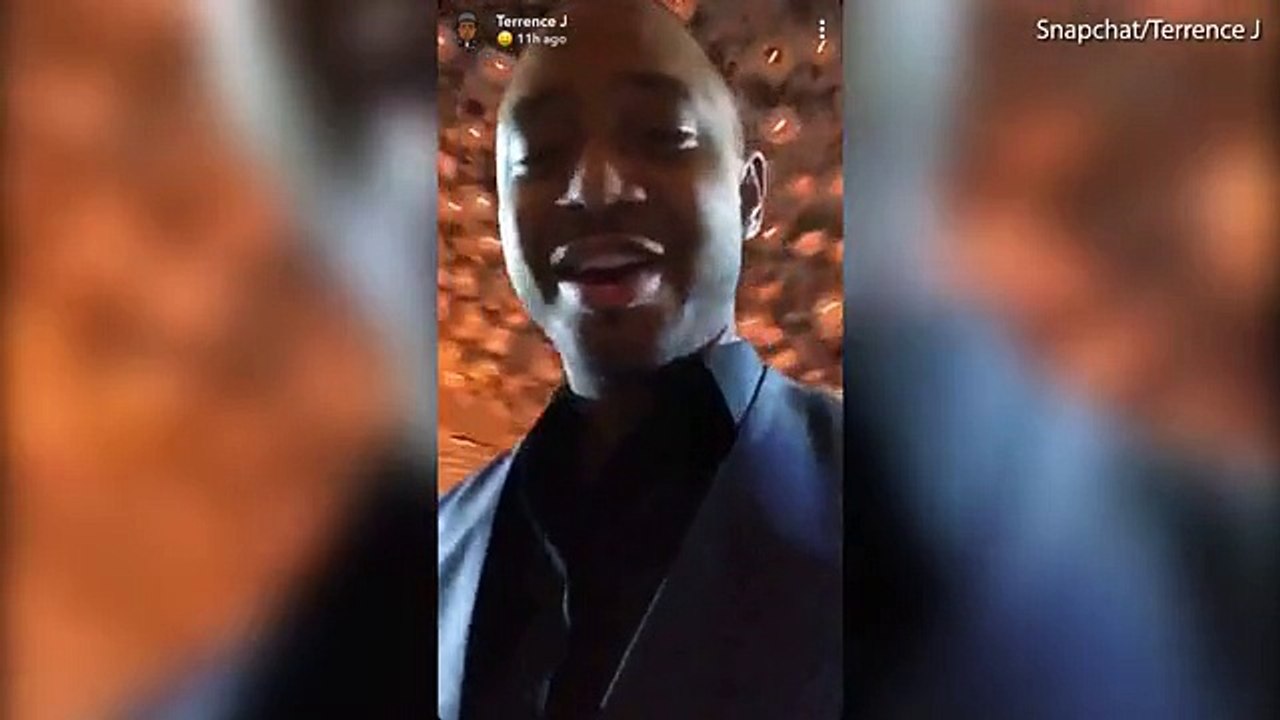 Guests having fun at wedding of Chanel Iman and Sterling Shepard