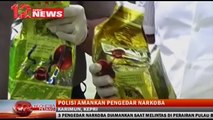 Tiga Pengedar Sabu dalam Kemasan Teh Ditangkap Petugas di Kepri