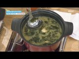 [Happyday] Recipe : Clam and Perilla Seed Soup 찬바람 불면 뜨끈하게~ '미역 조개 들깨탕' [기분 좋은 날] 20160926