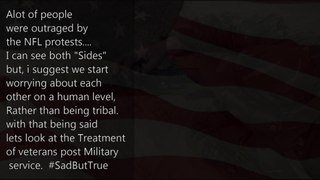 #SadButTrue Treatment of Veterans Post Military Service #TheHub #CityDontSleep
