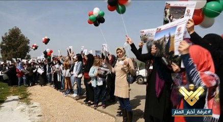 على حدود فلسطين قافلة تضامن ووعد تحرير