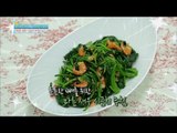 [Happyday] Recipe : season spinach and 튼튼한 뼈를 위한 '마른 새우 시금치 무침' [기분 좋은 날] 20161007