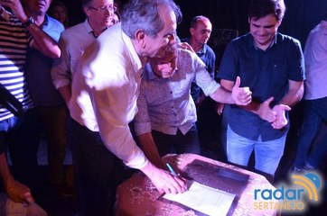 prefeito agradece empenho de Raimundo Lira na implantação da adultora de São José de Piranhas