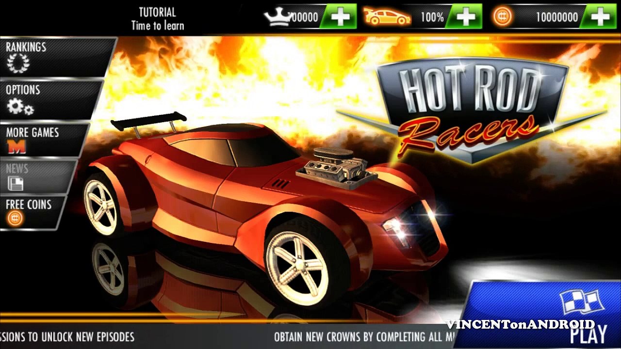 Hot Rod Racers Android Gameplay Trailer ( Unlimited Money Mod )