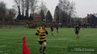 La Province - Rugby - Extrait du derby de division 2 entre Frameries et Mons (40-26)