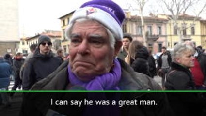 'He was a beautiful person' - Fiorentina fans pay tribute to Astori