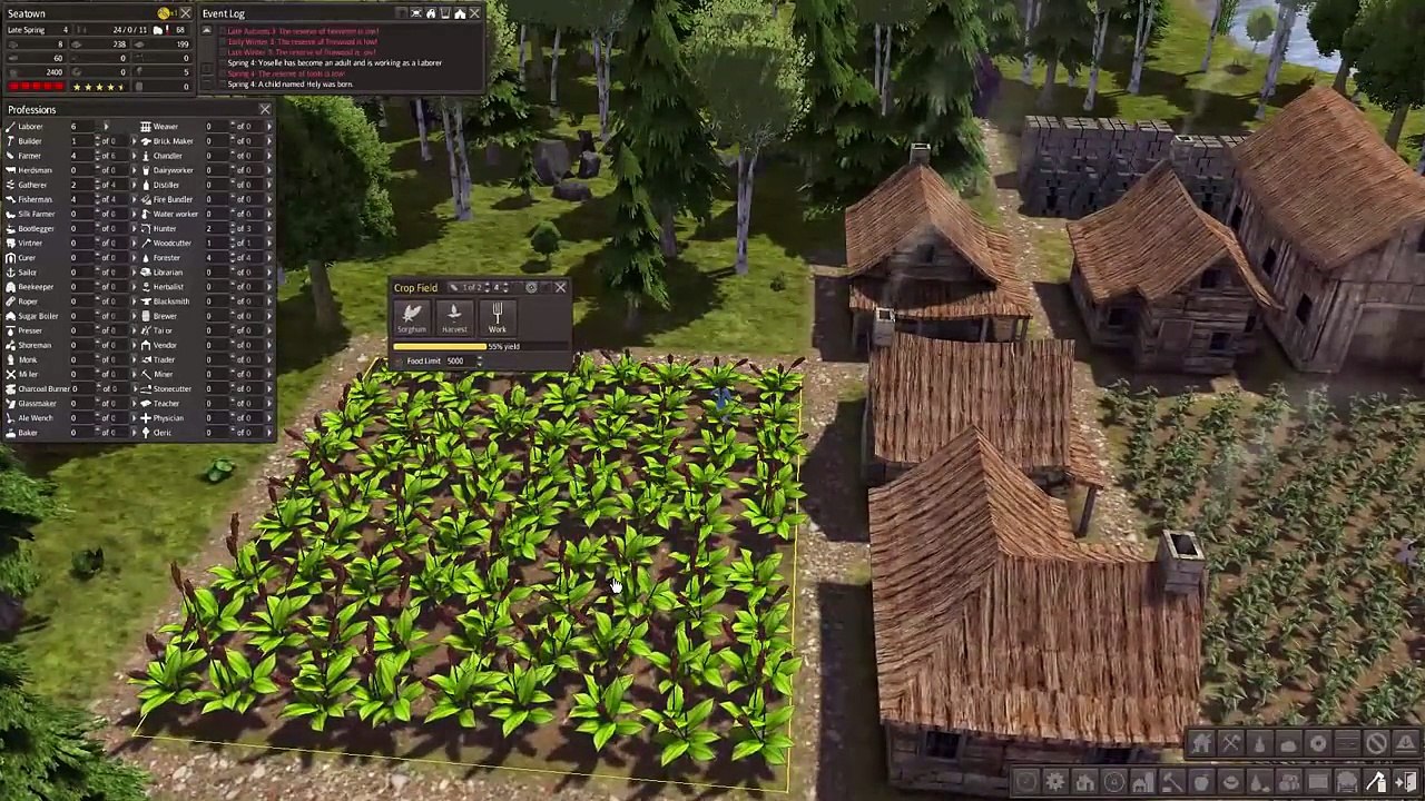 Lets Play Banished: Colonial Charter Iron Curta...