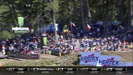 Watson passes Lawrence - MX2 Race 2 - Patagonia Argentina