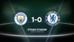 Manchester City 1-0 Chelsea in words and numbers