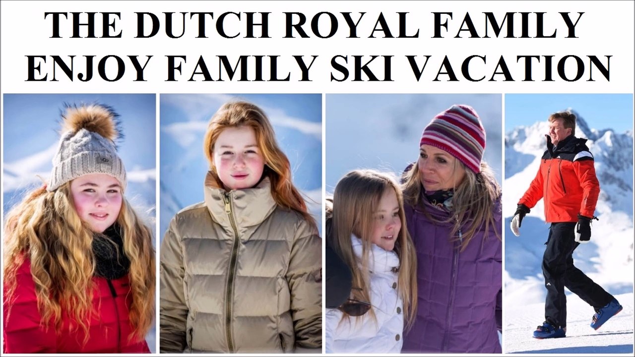 SNOW PRINCESSES!!!  CATHARINA, ALEXIA AND AMALIA OF THE NETHERLANDS