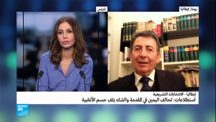 استطلاعات: تحالف اليمين يتصدر الانتخابات التشريعية في إيطاليا