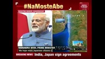 PM Modi - Shinzo Abe Joint Statement After Indo- Japan Talks