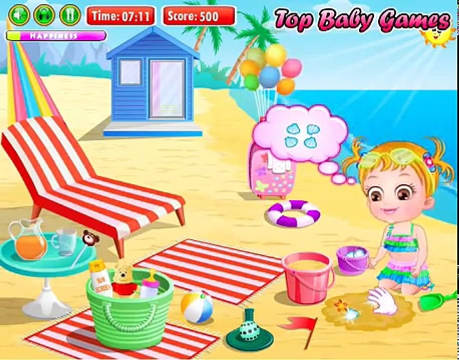 Baby Hazel at the Beach
