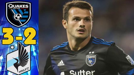 San Jose Earthquakes vs Minnesota United 3 - 2 Highlights 04.03.2018 HD