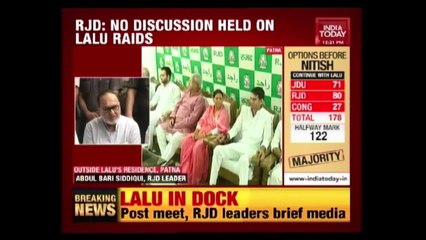 RJD Leaders Defend Tejaswi Yadav