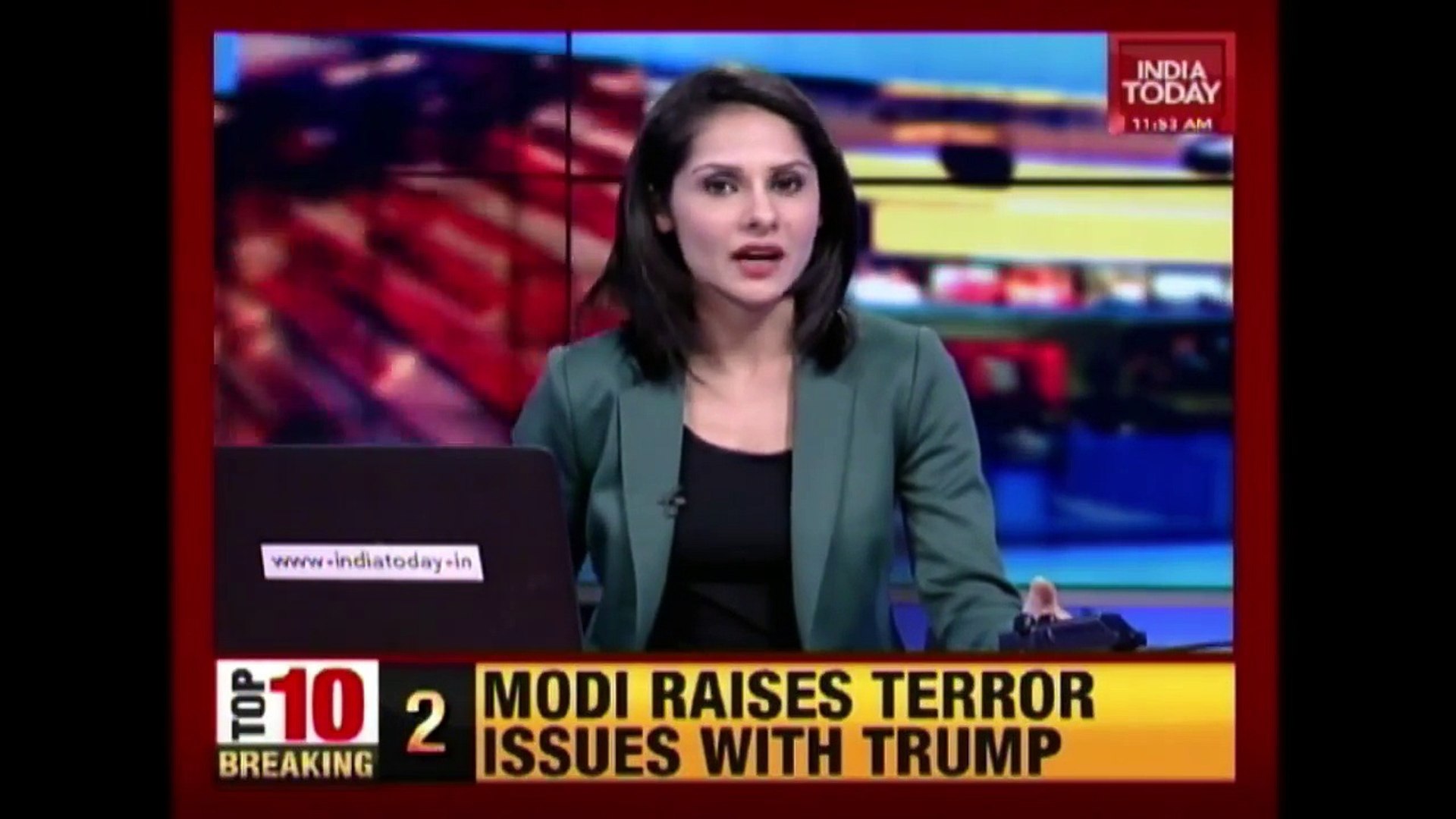 No Mention On H1-B Visa During Modi-Trump Meet In White House