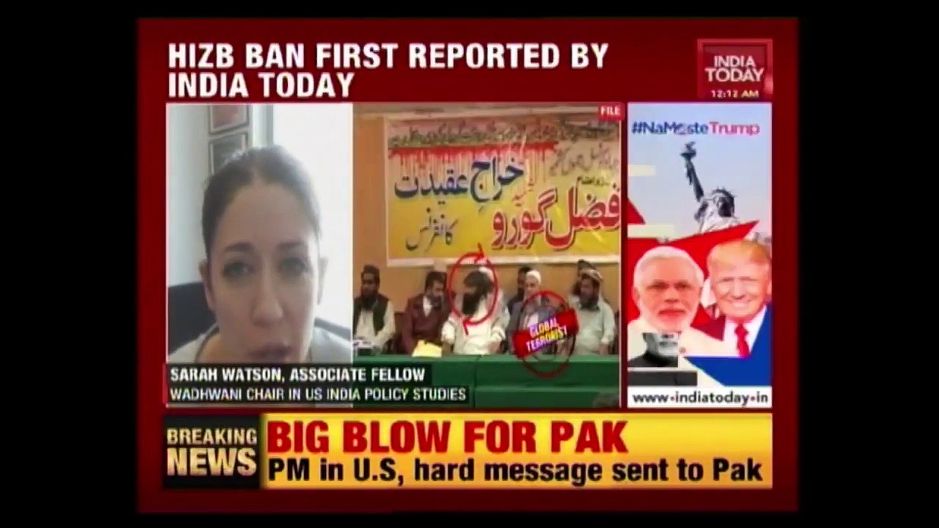 Pak Backed Terrorist, Syed Salahuddin Designated As Global Terrorist By U.S State Dept