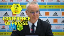 Conférence de presse Olympique de Marseille - FC Nantes (1-1) : Rudi GARCIA (OM) - Claudio RANIERI (FCN) / 2017-18
