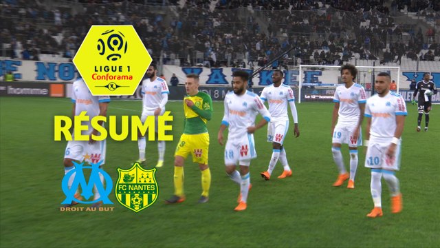Olympique de Marseille - FC Nantes (1-1) - Résumé - (OM-FCN) / 2017-18