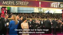 Oscars: arrivée des réalisateurs nommés sur le tapis rouge