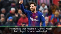 We might have won if Messi was in an Atletico shirt - Simeone