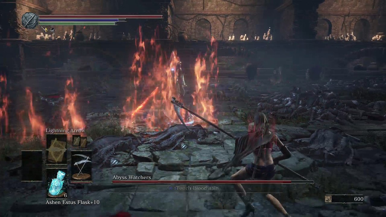 Abyss Watchers Frede'd Great Scythe Weapon Arts Only No Healing